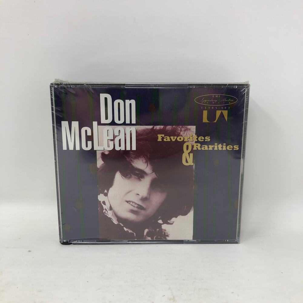 Don McLean - Favorites & Rarities ‎(2-CD Box Set, 1992, EMI) Soft Rock